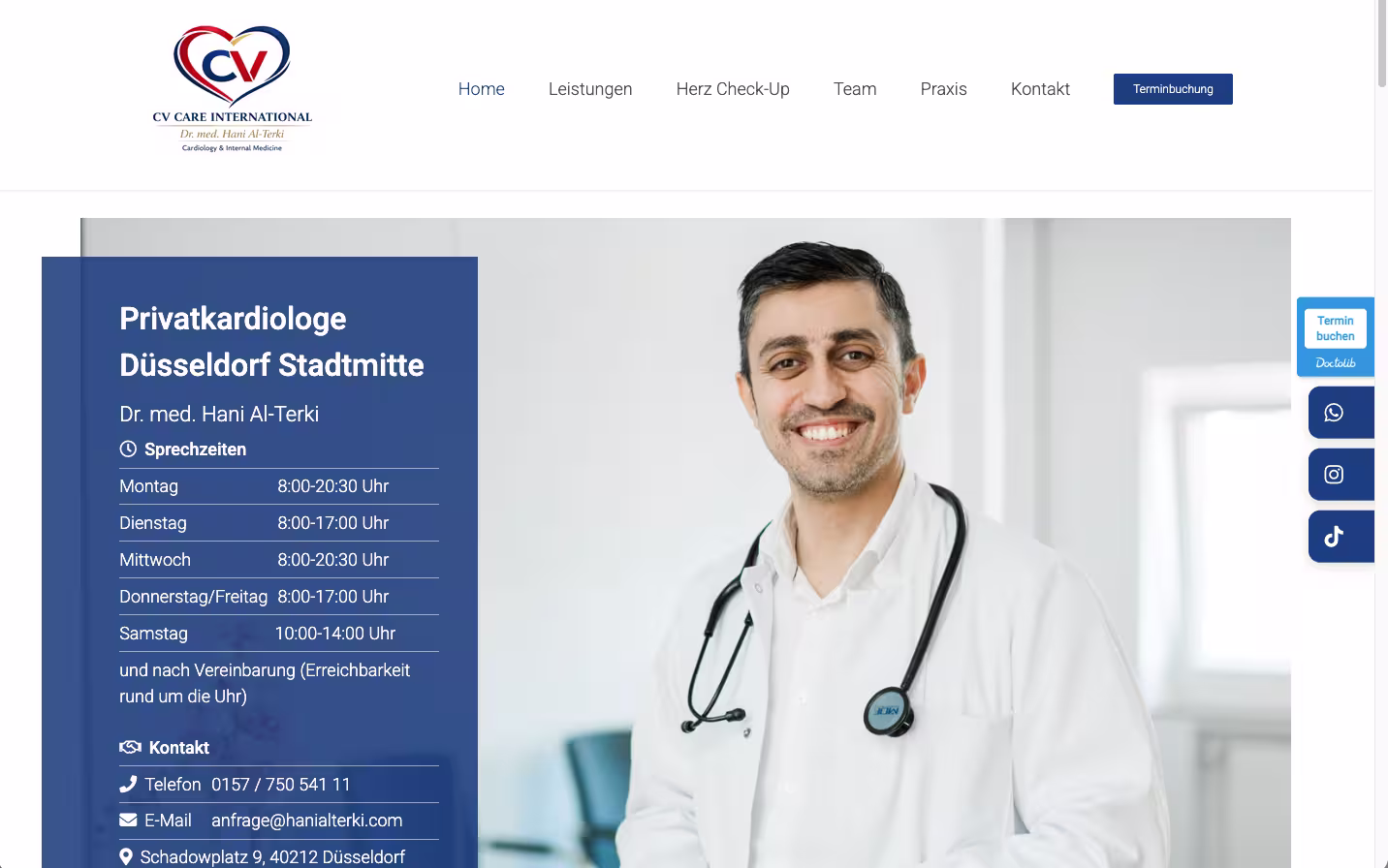 CV Care International – Dr. med. Hani Al-Terki – Bild
