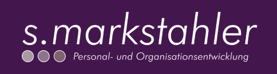 Original-Logo: s.markstahler Personal- und Organisationsentwicklung