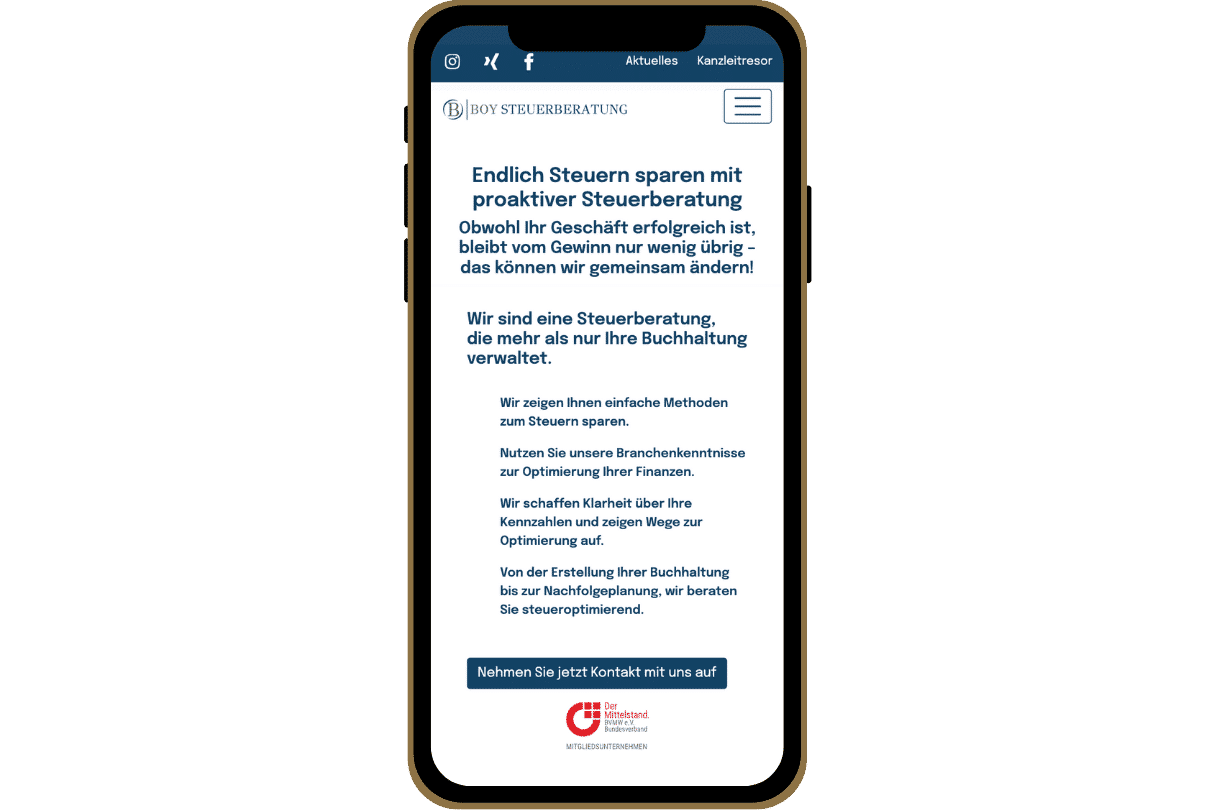 Boy Steuerberatung – Bild