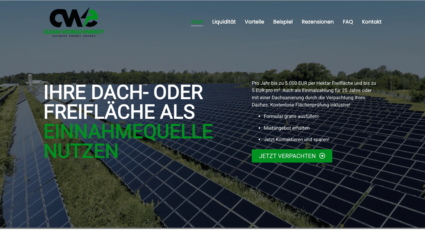 Clean World Energy – Bild