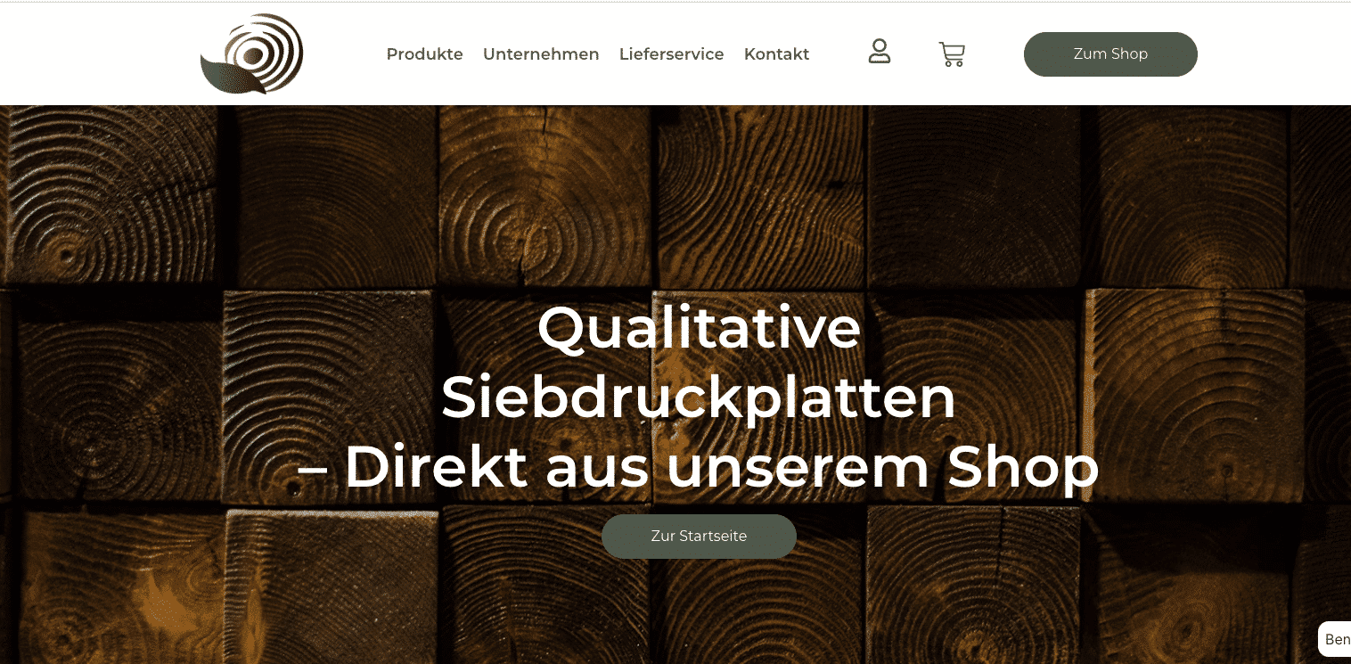 Holz Enns - Siebdruckplatten – Bild