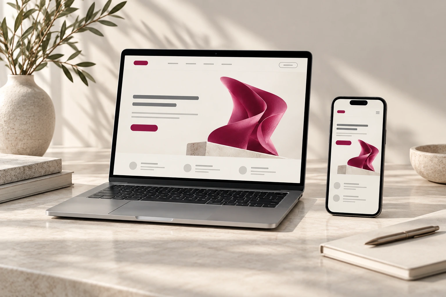 OnePager-Webdesign