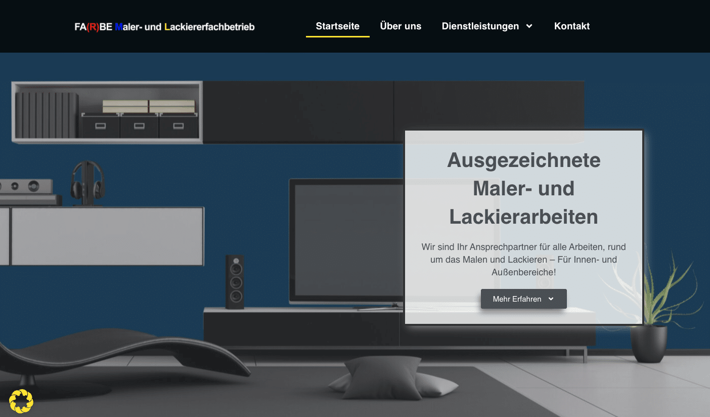 Farbe – Maler- und Lackiererfachbetrieb – Bild