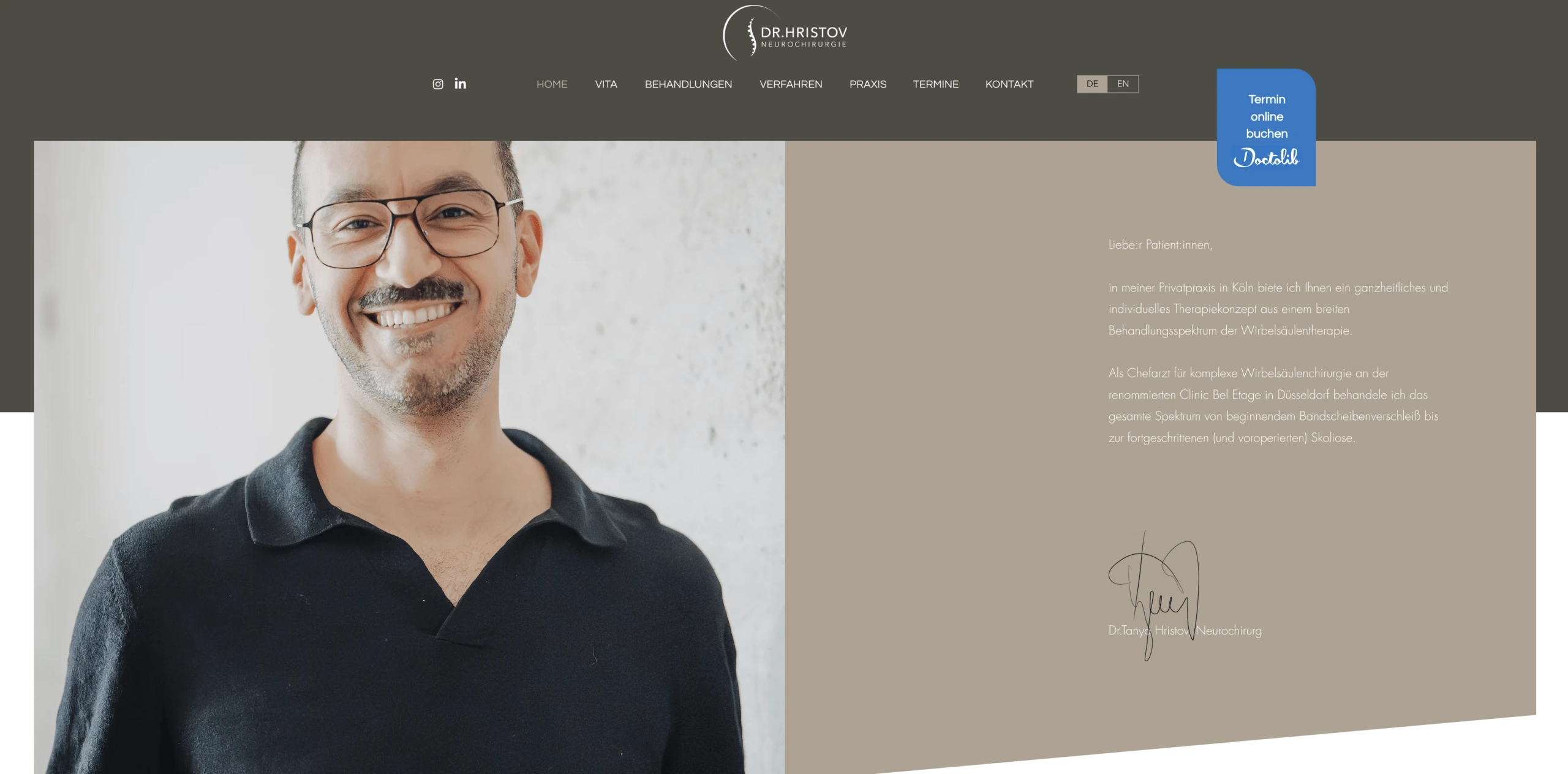 Neurochirurgie Dr. Tanyo Hristov – Bild